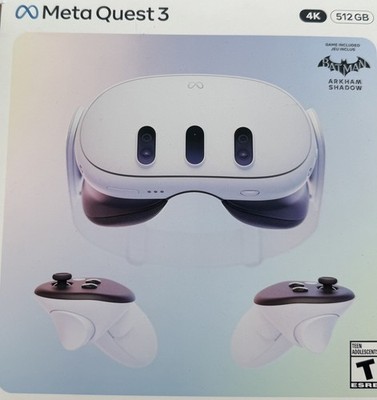 Meta Quest 3 Advanced All-in-One VR Headset with Batman: Arkham Shadow 512GB SK-