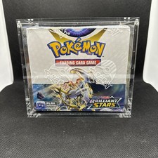 Pokemon Magnetic Booster Box Acrylic Case Pok mon Card Protective Display