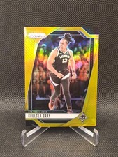 2024 Panini Prizm WNBA #84 Chelsea Gray Gold Prizm 10/10 Aces SSP