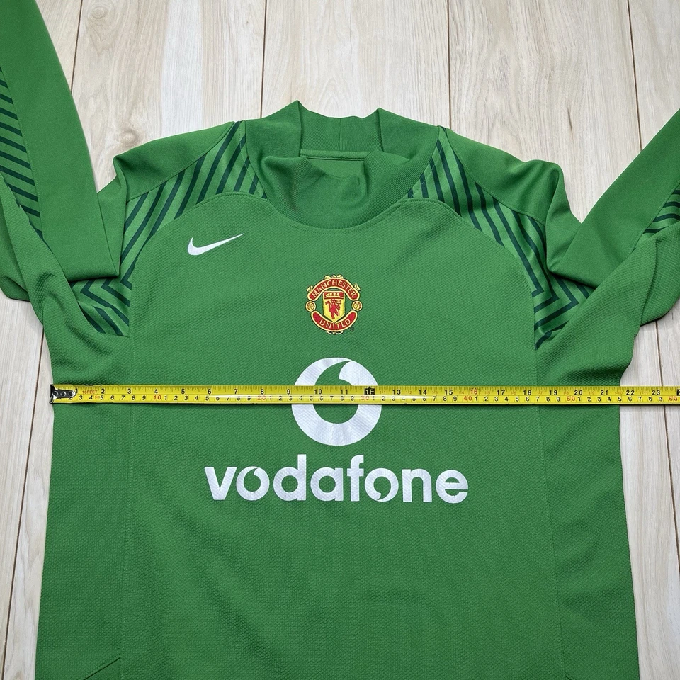 Camiseta de fútbol de portero Nike Manchester United 2004-2006 de colección y2k para hombre mediana Foto 3 de 4