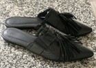 Jenni Kayne Black Leather Mules With Tassels 41 — photo 2