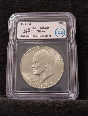 MS 69 Graded Eisenhower Dollars (1971-1978) for sale | eBay