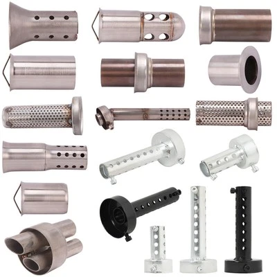 SENZA MARCHIO Silenziatore universale per scarico moto marmitta DB Killer 42/45/48/60 mm