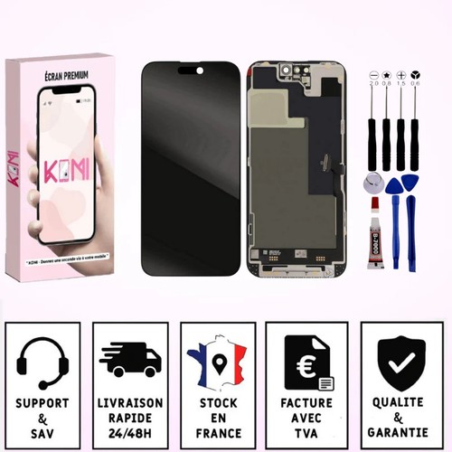 Écran LCD Complet Pour IPhone 7 Plus Blanc Avec Vitre Tactile Et Outils - Neuf - Modèles A1661/A1784/A1785