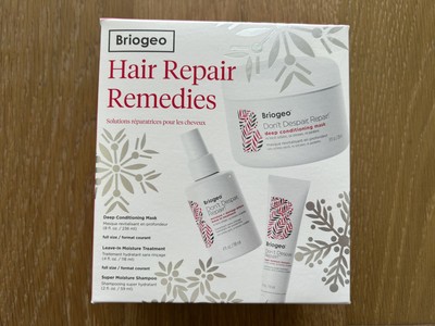 BRIOGEO Hair Remedies Kit Don t Despair New In Box $83 Value