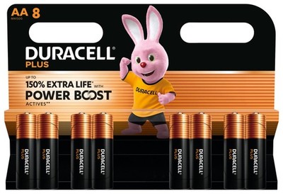 40 xDuracell - AA Mignon Plus Batterien + 100% LANGLEBIGER* Power Boost 5 x 8ter