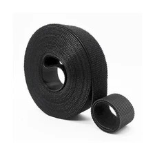 Matenf Double-Sided Hook and Loop Straps, Self-Gripping, 1 Inch Wide, Cut to ...