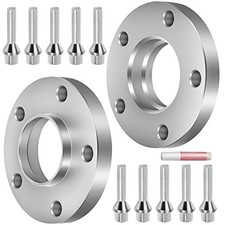 2X 5 Lug Wheel Spacers Hubcentric 20mm 5x120mm to 5x120mm 12x1.5 72.56mm fits
