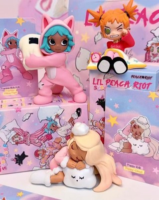 Authentic Lil Peach Riot Sleepover Series Confirmed Blind Box