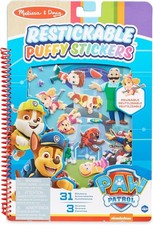 Melissa  Doug PAW Patrol Restickable Puffy Stickers - Adventure Bay