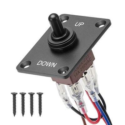 VEVOR Toggle Switch Momentary Polarity Reversing Switch DC 12V/30A AC 250V/15A