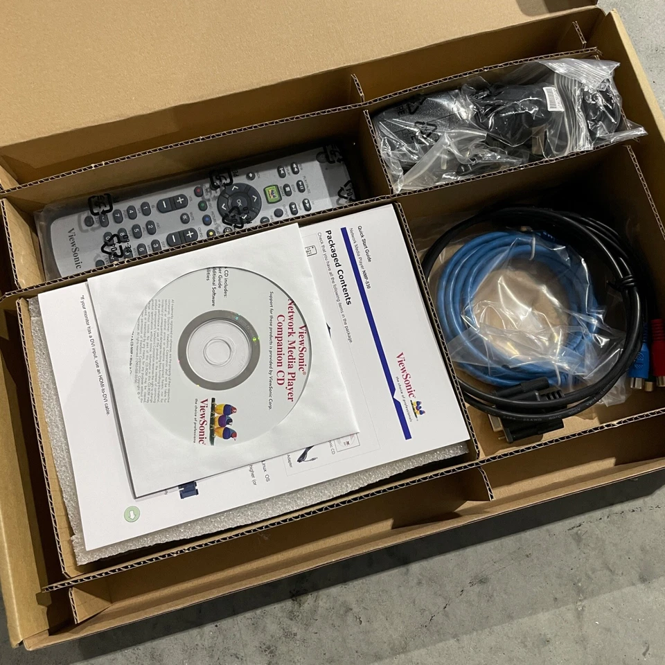 ViewSonic Network/USB Media Player NMP-530 Digital Signage HD TV Display Screen - Image 3 of 4