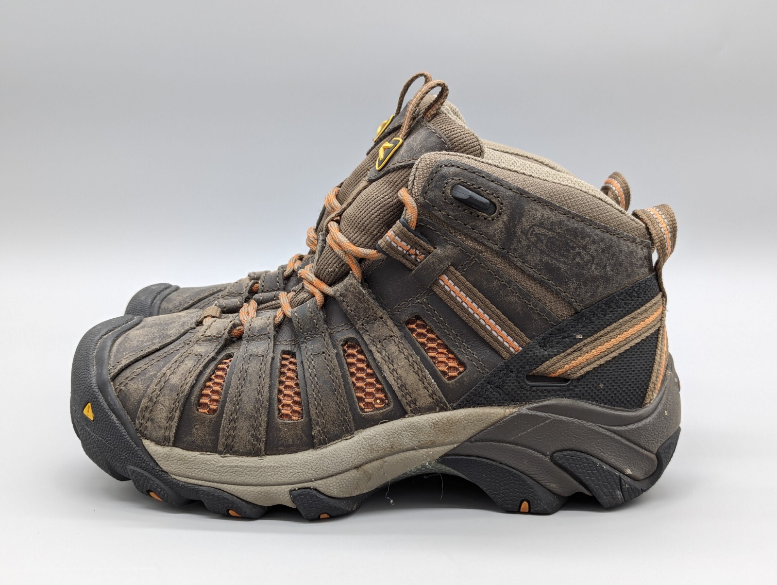 Keen Flint stivali da trekking donna punta acciaio media marrone 1008822M taglia 6