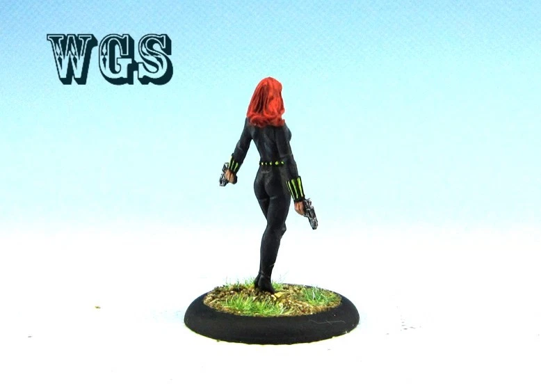 Knight Models painted Batman Miniature Game Marvel universe Black Widow KM005 - Image 4 of 4