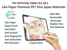 Paper Feel Matte Film Anti-Glare Screen For Samsung Tablet A6 10.1