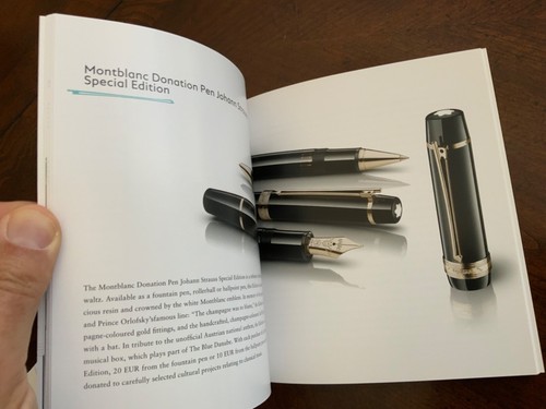 Montblanc Donation Johann Strauss Warranty Brochure Booklet Documents - Picture 12 of 17