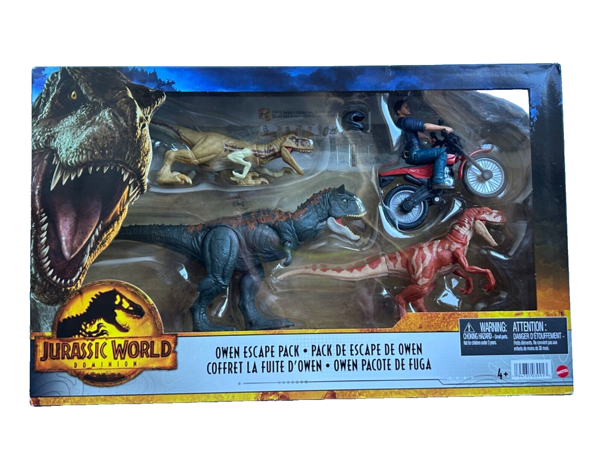 Owen Escape Pack Owen De Jurassic World Juguete Dinosaurio De - Main Image