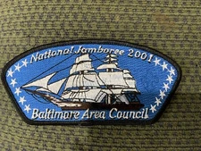 MINT 2001 JSP Baltimore Area Council Black Border