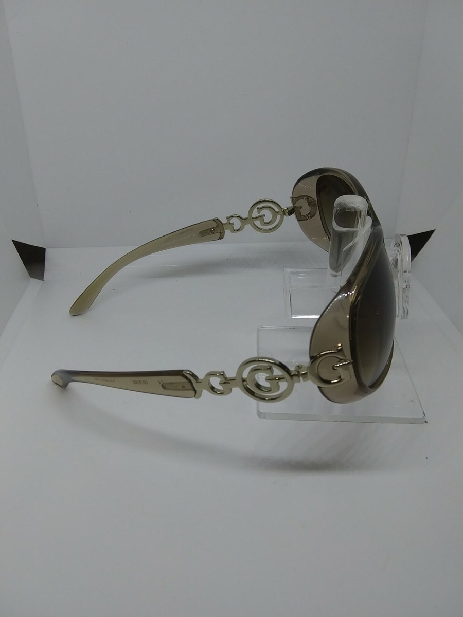 Authentic Guess GUP7022 GRY34  61-17-130 Womens Sunglasses Gold Guess Logo Arms s-l1200.webp main image 4