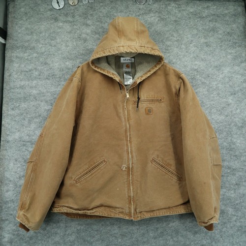 Carhartt Jacket Mens 3XL XXXL Brown 
