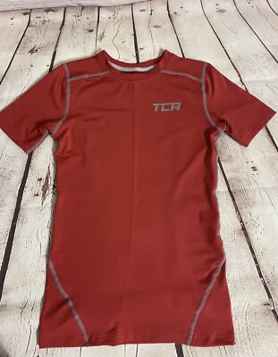 Jugend TCA Activewear Skin Base rot Top Gr. XLY NEU
