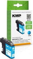 Kmp B62CX Cyan Tintenpatrone Ersetzt Brother LC-223C