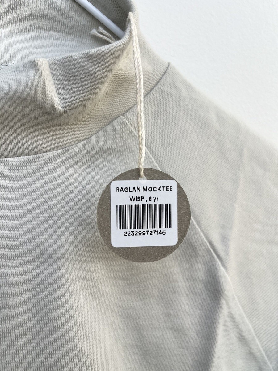 Soor Ploom Raglan Mock Neck Long Sleeve Tee NWT Size 8 | eBay