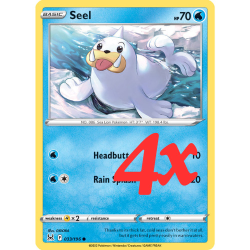 seel pokemon card Pokmon Dewgong 1 (Used) 1219904464| magi -TCG Marketplace- Lost Origin Singles Seel (Genetic Apex #64/226, 1-Diamond)