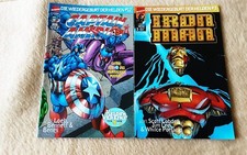 2 Fumetti Iron Man Band 3 + Capitan America 12 i61
