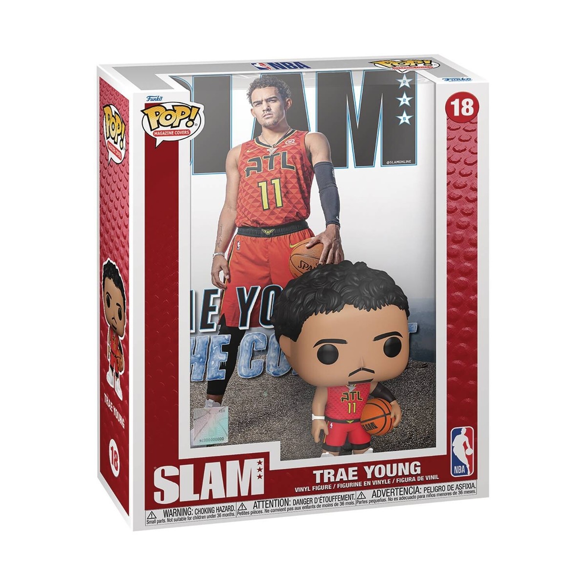 Funko Pop! NBA Cover: SLAM Trae Young Vinyl Figure 889698750721| eBay