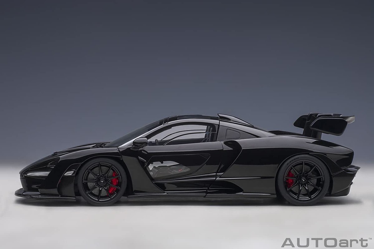 AUTOart 1/18 McLaren Senna Black Finished Product 76076 Composite