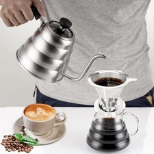 Pour over Coffee Dripper Slow Drip Paperless Coffee Filter Pour over Coffe Maker