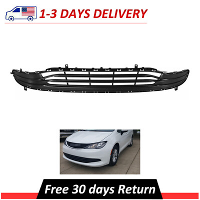 New Front Bumper Lower Grille For 2017-2019 Chrysler Pacifica L LX 68312410AC