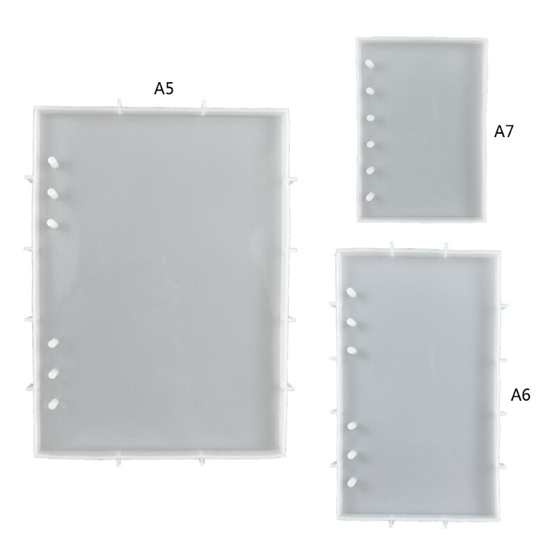 Notebook Shaped Shaker Silicone Moulds Resin Shaker Molds Resin Casting Moulds-image