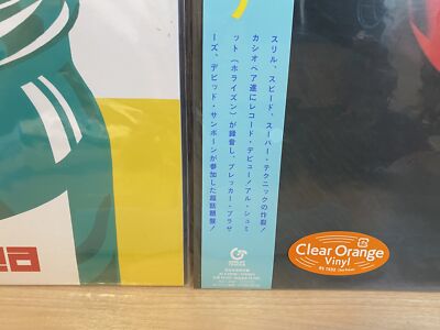 Casiopea Mint Jams 2Set LP Clear Green Vinyl & CASIOPEA Clear