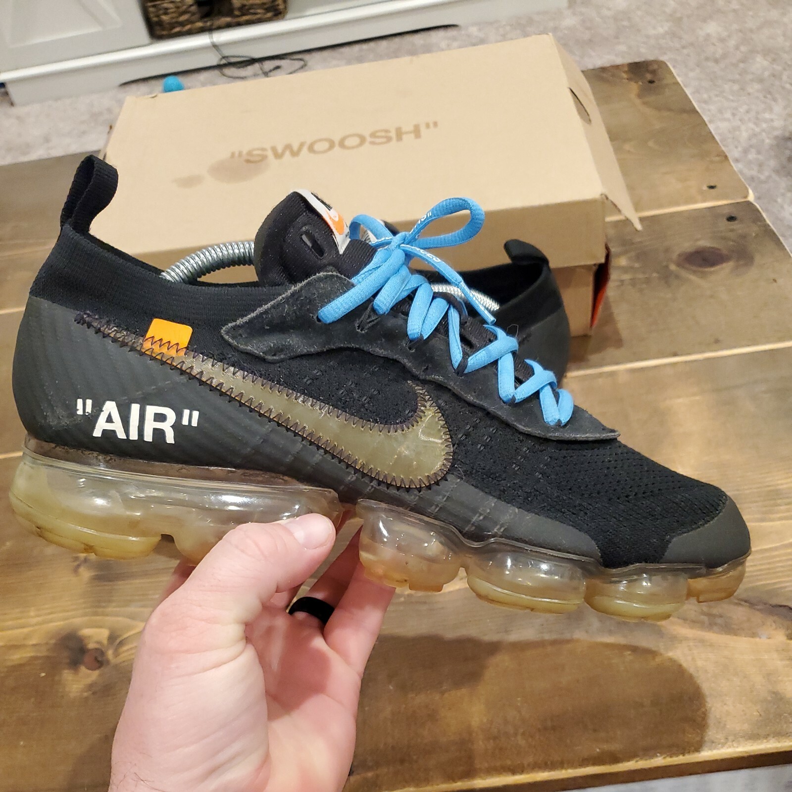 used off white vapormax