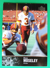 1997 UPPER DECK LEGENDS FB MARK MOSELEY #147 WASHINGTON REDSKINS NICE