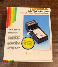 Tundra Powerguard T400 Camcorder Battery Reconditioner/Tester VHS C 8mm Untested