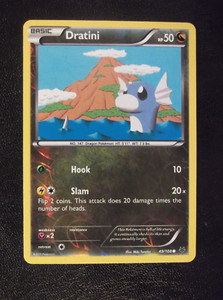085PK049r - Dratini - 49/108 - Roaring Skies - Common Reverse *