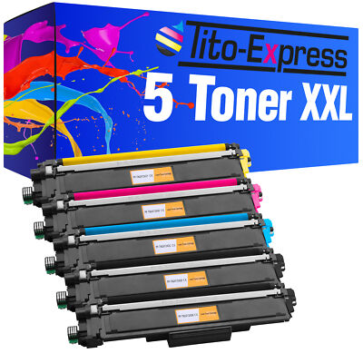 5 Toner für Brother TN-243 & TN-247 XXL HL-L 3230 CDW 3270 CDW 3750 CDW 3770 CDW