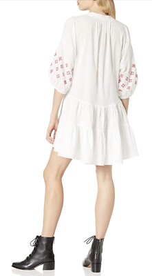 Seafolly Women's Standard Embroidery Sleeve Tiered Cover Up Dress Size M/L  | eBay