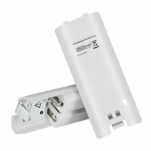 Rechargeable Battery Pack For Nintendo Wii Remote Controller 2800mAH 2PCS - Picture 3 of 10