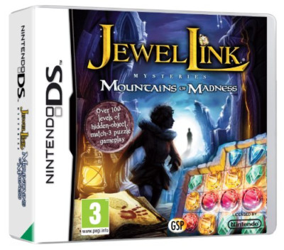 Jewel Link Mysteries: Berge des Wahnsinns Nintendo DS 2011 Top Qualität
