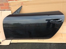 PORSCHE 987 BOXSTER FRONT DOOR N/S PASSENGER LEFT SIDE BLACK 2005 - 2012