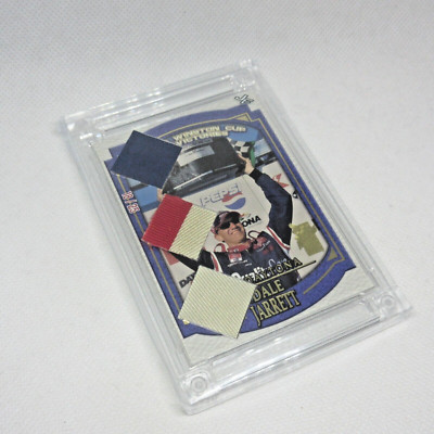 Dale Jarrett /25   Triple Patch Jersey Fusion - Nascar Winston Cup Relic 1989
