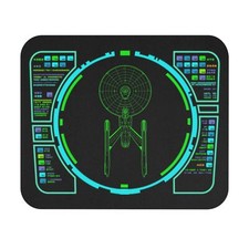 Movie Era TOS LCARS Navigation Astrogator Mouse Pad Rectangle Prop