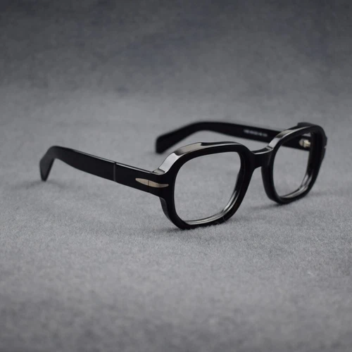 Acetat Dicke Vintage Brillenfassung Handgefertigt Eckig Herren Brille Brillengestell Unisex - Bild 24 von 42