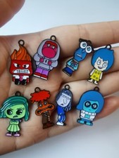 Lot 80 PCS cartoon mix Enamel Charms Metal Pendants necklace DIY Jewelry