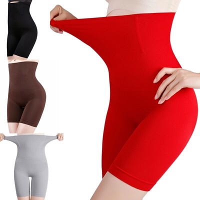 Women High Waisted Body Shaper Boyshorts Tummy Control Slimming Shapewear Pants