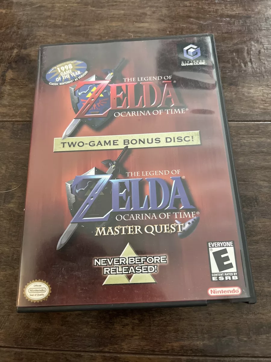 The Legend of Zelda: Ocarina of Time and Master Quest - Gamecube